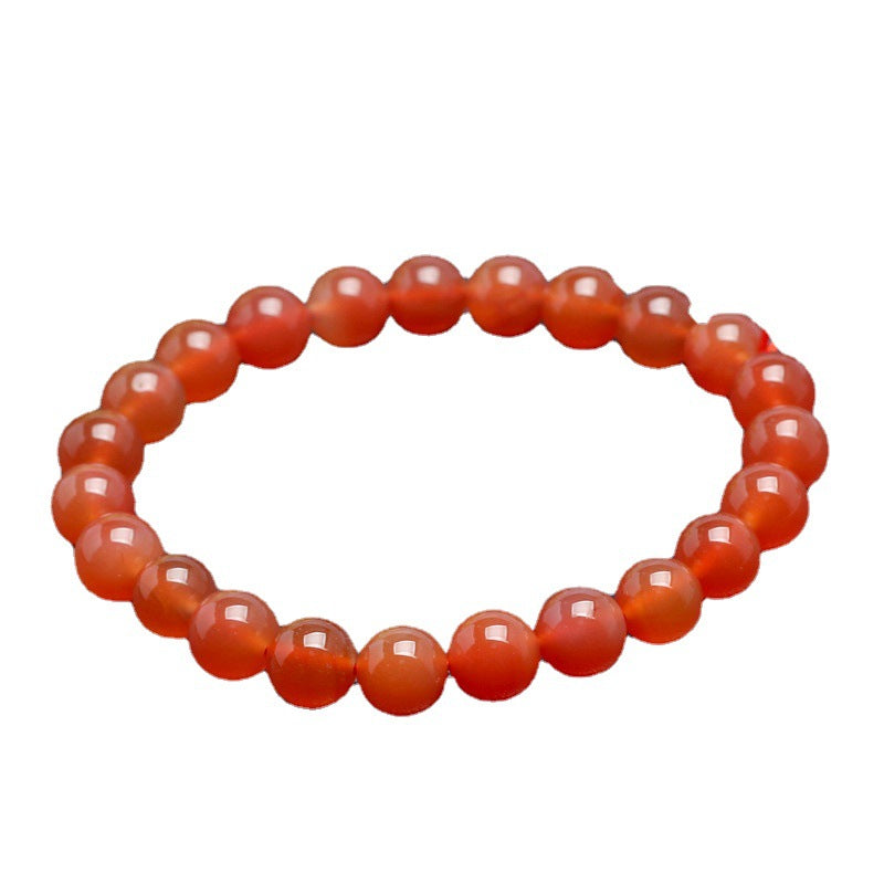 Creative Crystal Natural Pink Agate Fashion Bracelets