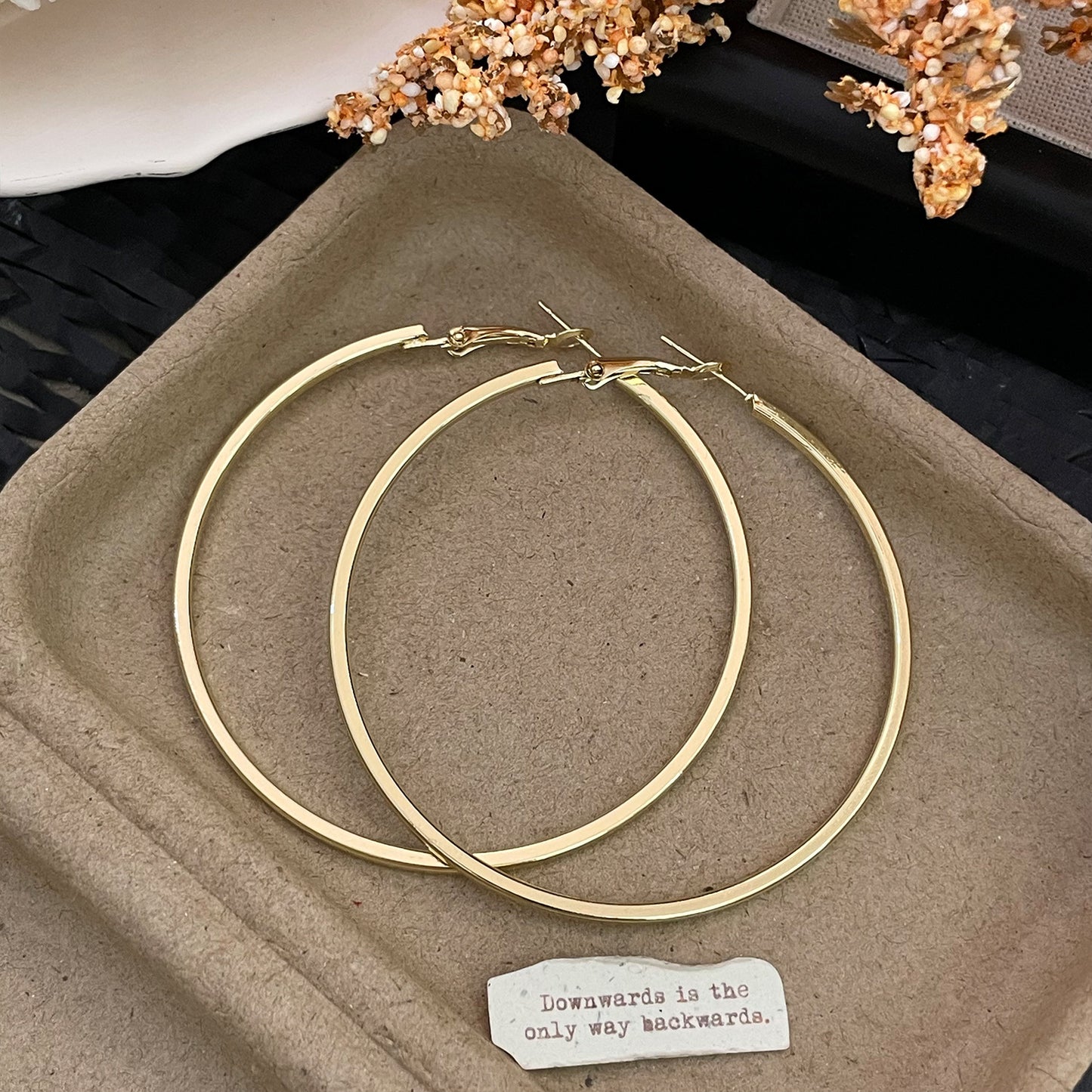 Hoop Tide Ear Design Simple High Sense Earrings