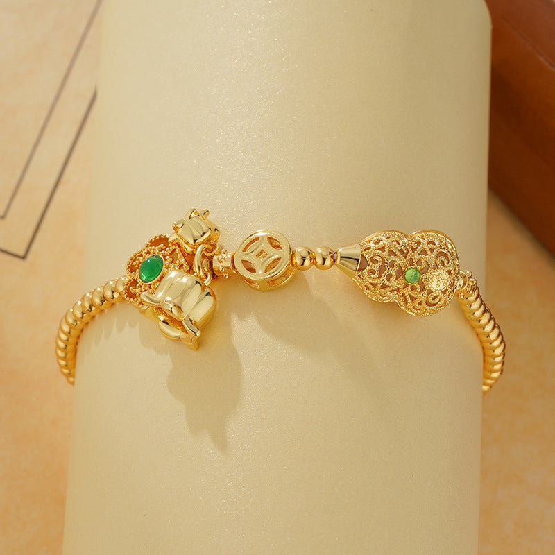 Gourd Exquisite Cold Feeling Valentine's Day Gift Light Luxury High Bracelets