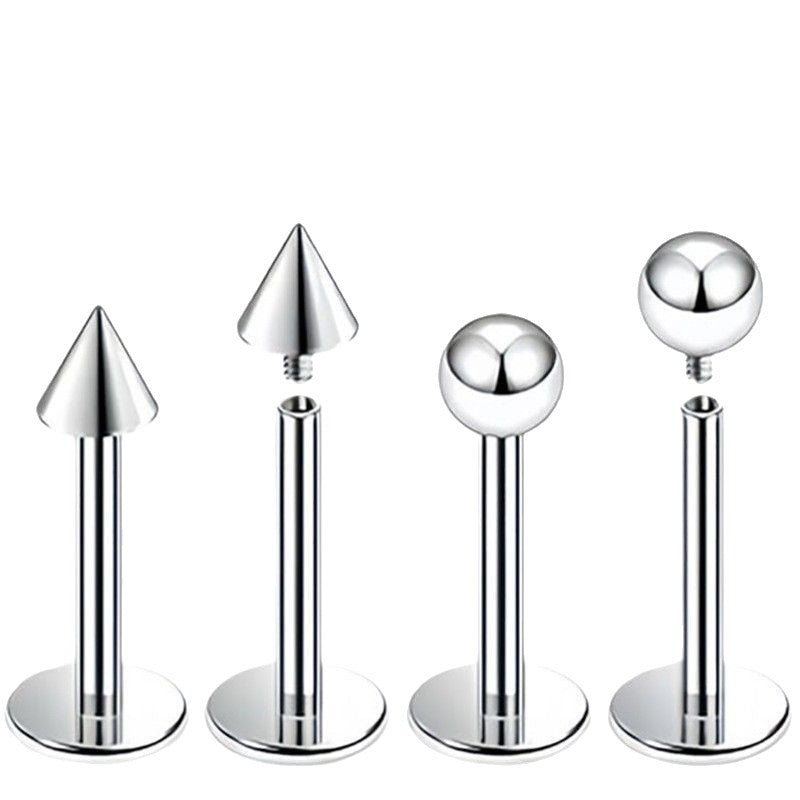 Geometric Alloy Ear Exquisite Polishing Unisex Stud Earrings