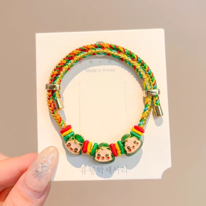 Boat Festival Carrying Strap Colorful Rope Wind Hand-woven Bracelet