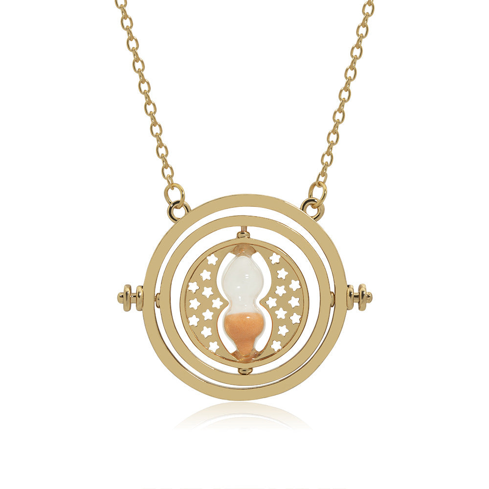 Peripheral Creative Time Converter Hourglass Accessories Necklaces