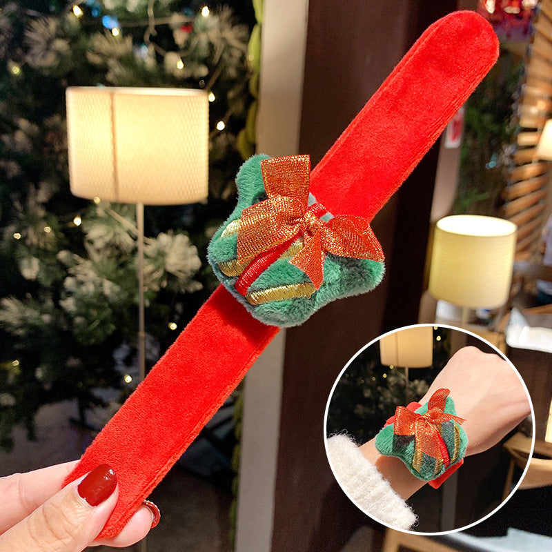 Christmas Plush Pop Cute Cartoon Doll Couple Small Gift Bracelet