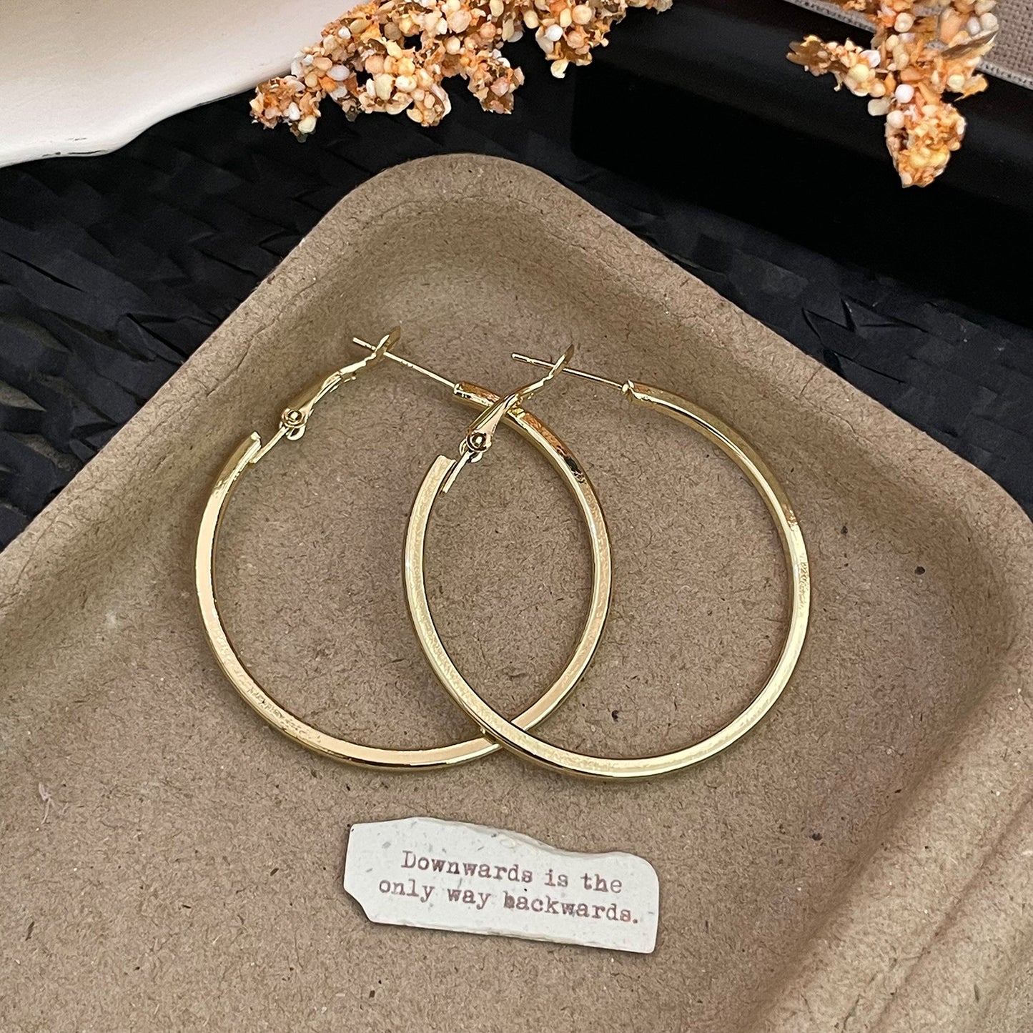 Hoop Tide Ear Design Simple High Sense Earrings