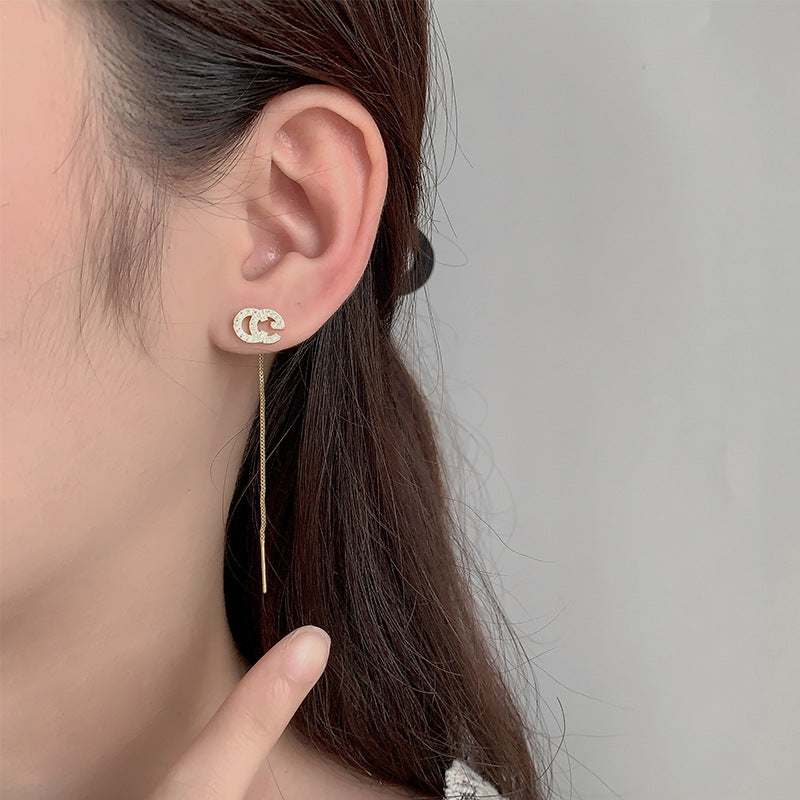 Letter Female Commuter Travel Design High Sense Temperament Rings