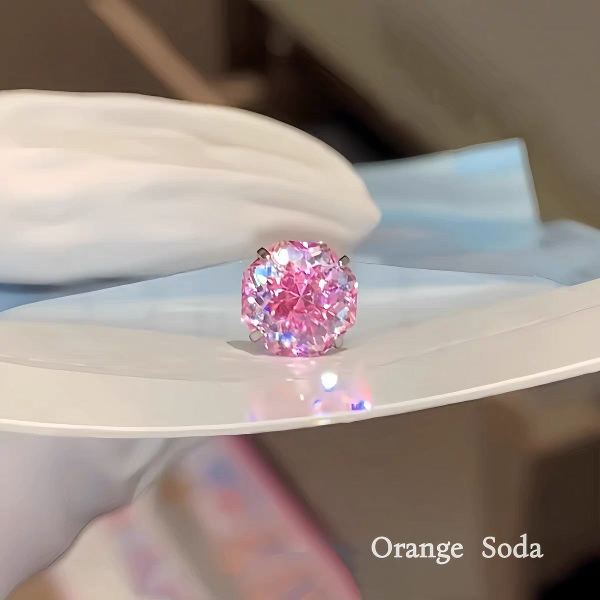 Pink Rose Bridal Bouquet Ear Bone Titanium Stud Earrings