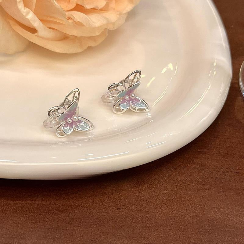 Butterfly Pearl Temperament Entry Lux Niche Advanced Bracelets