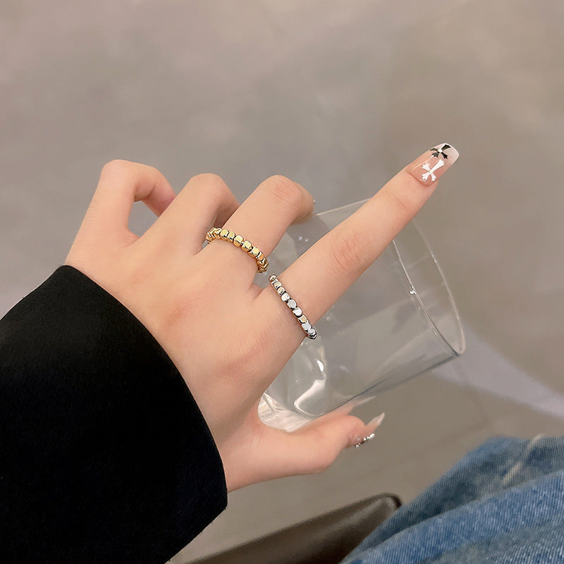 Women's Hip Hop Style Graceful Personality Open Rings