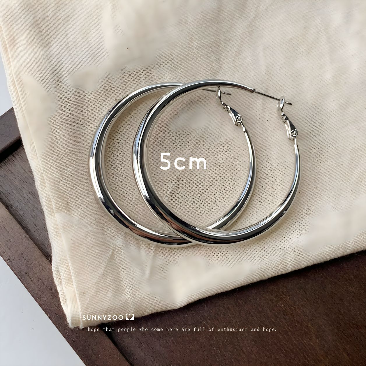 Women's Ear Square Round Face Light Luxury Rings