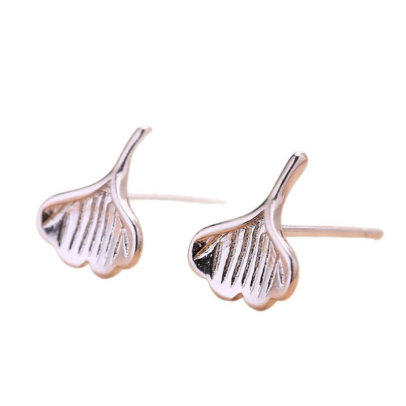 Graceful Petite Statement Cat Korean Style Stud Earrings