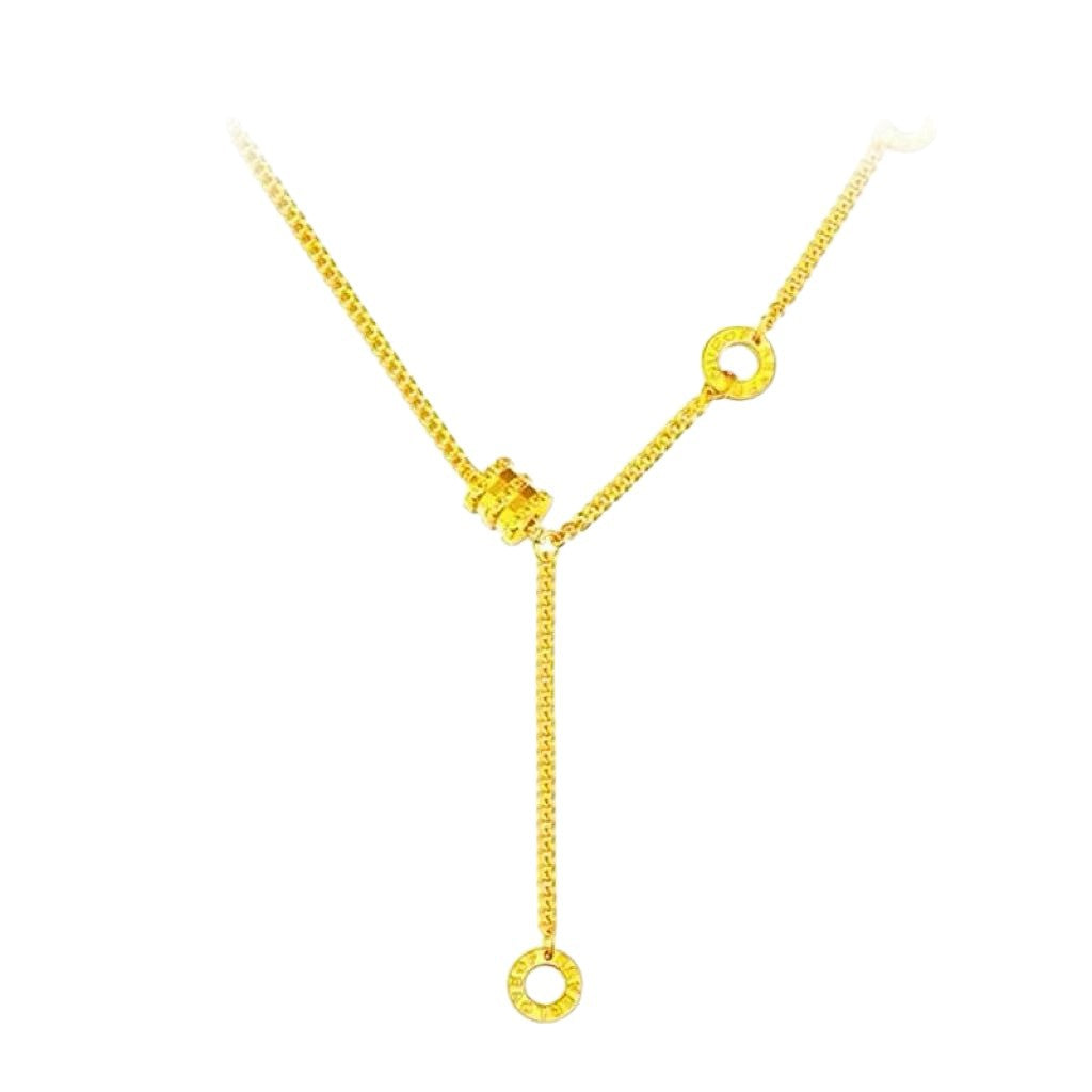 Waist Female Gobo Color Simple Niche Clavicle Chain Gifts For Necklace