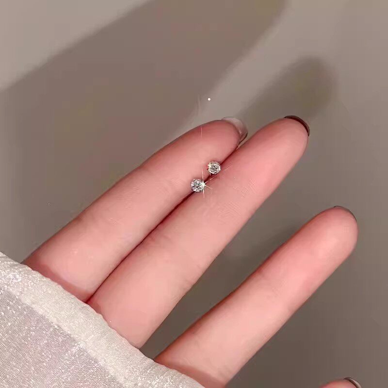 Women's Zircon Tassel Light Luxury High Sense Stud Earrings
