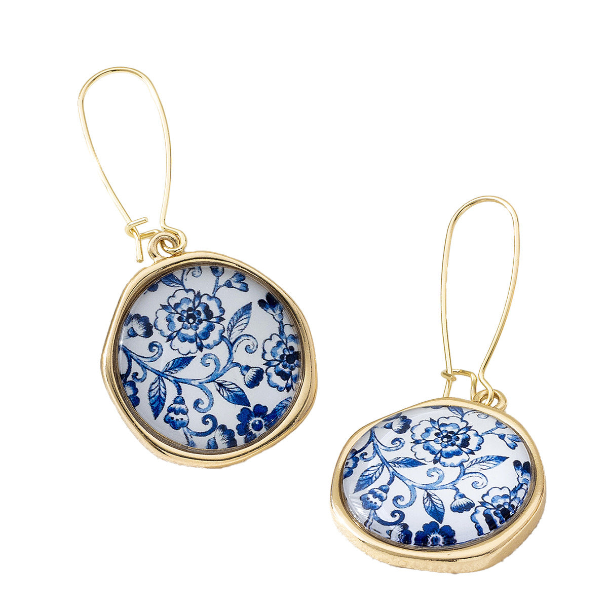 Women's French Style Flower Elegant Retro Dignified Sense Of Design Earrings