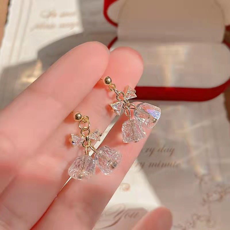 Bow Female Sier Needle Niche Design Rings