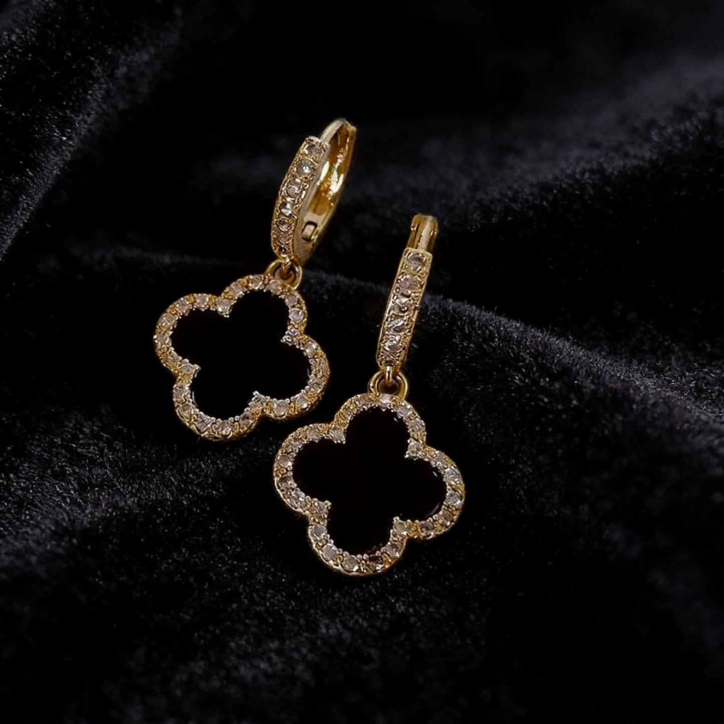Women's Clover High-grade Classic Gold Light Luxury Earrings