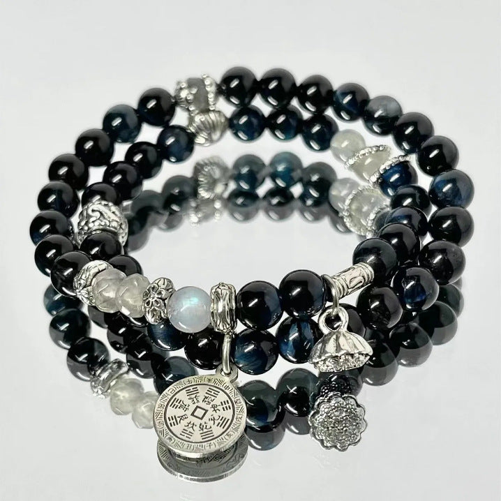 Men's Ancient Style Glacier Twin Design Gift Bracelets