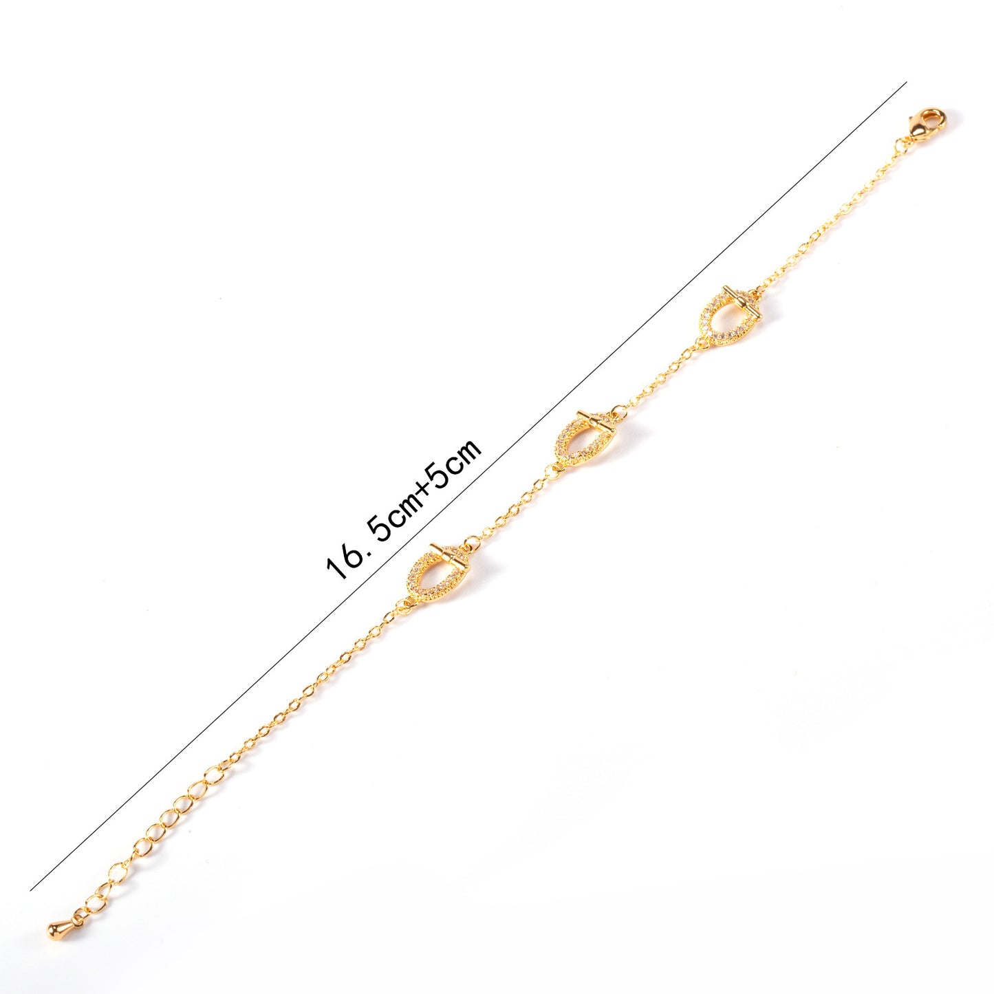 Cross Bar Series Pig Nose Travel Bracelet