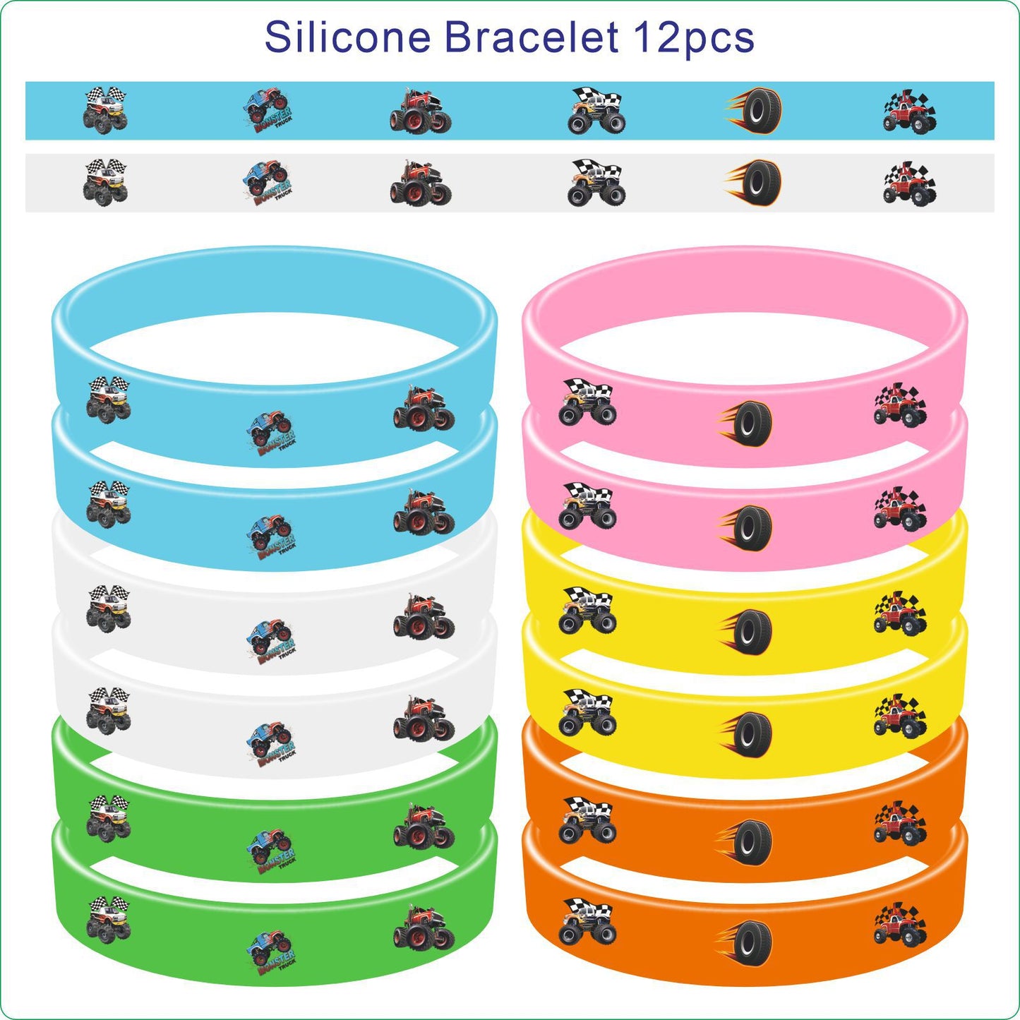 Cartoon Silicone Anime Surrounding The Game Wrist Bracelets