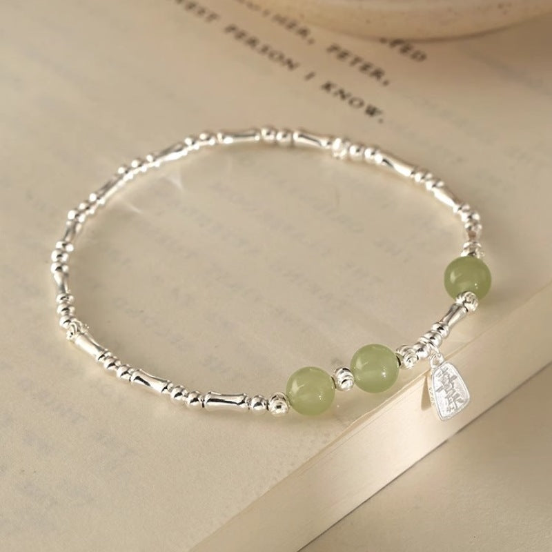 Jade Beaded Chinese Style Light Luxury Minority Bracelets