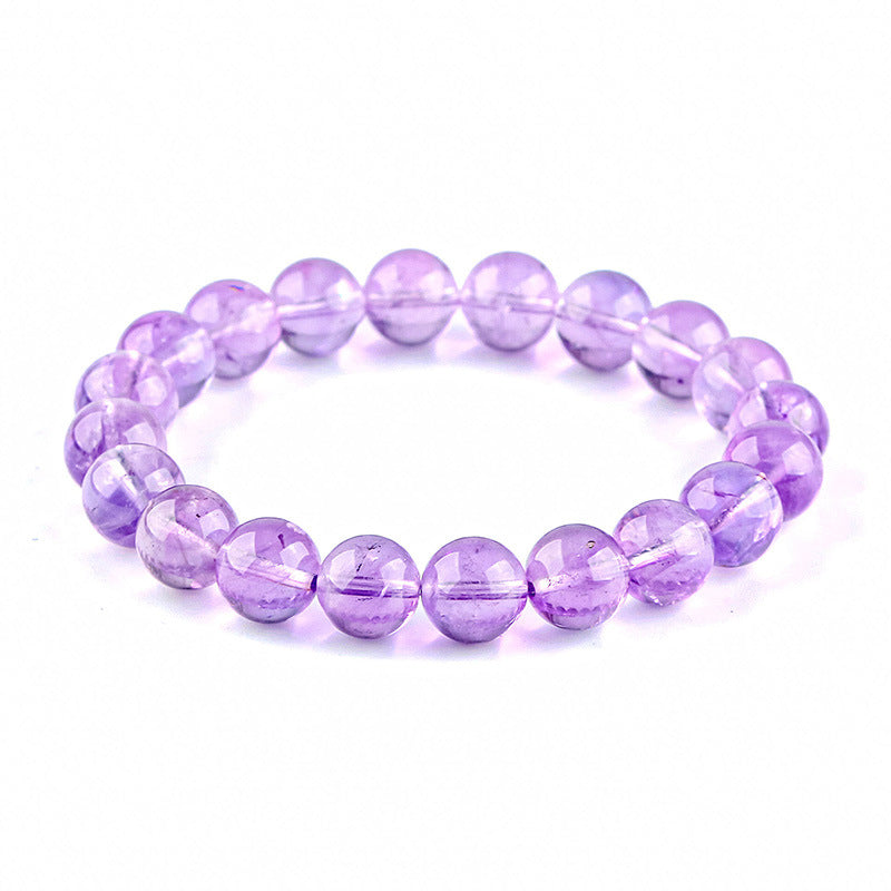 Charming Natural Lavender Amethyst Indie Pop Bracelet