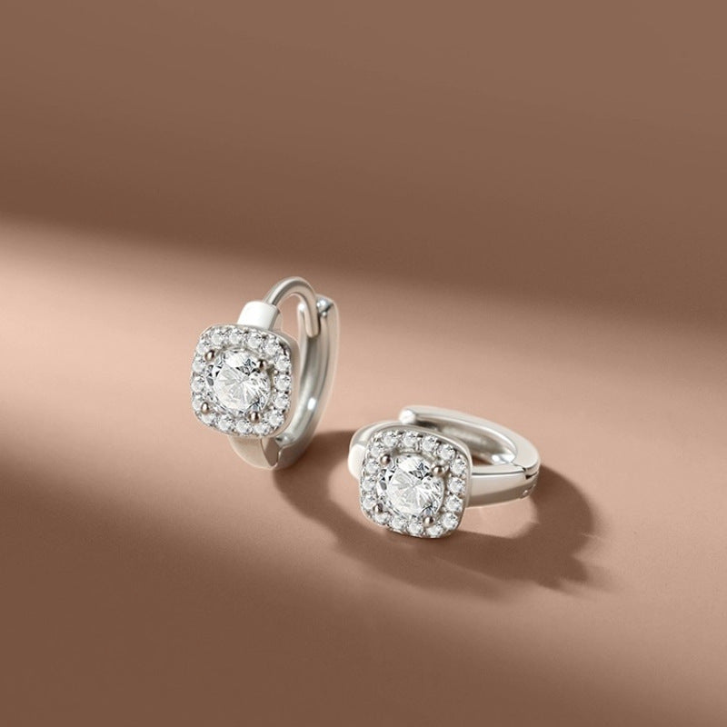 Sense Graceful Petite Light Luxury Simplicity Stud Earrings