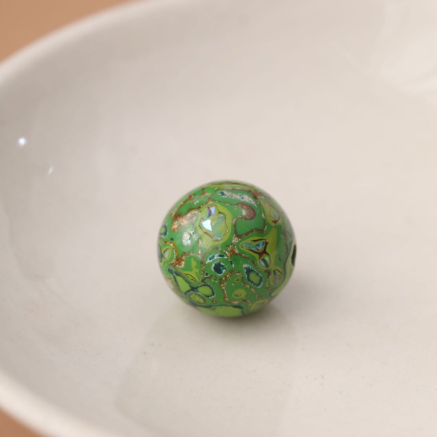 Paint Inlaid Snail Scattered Beads Crafts Live Bracelet