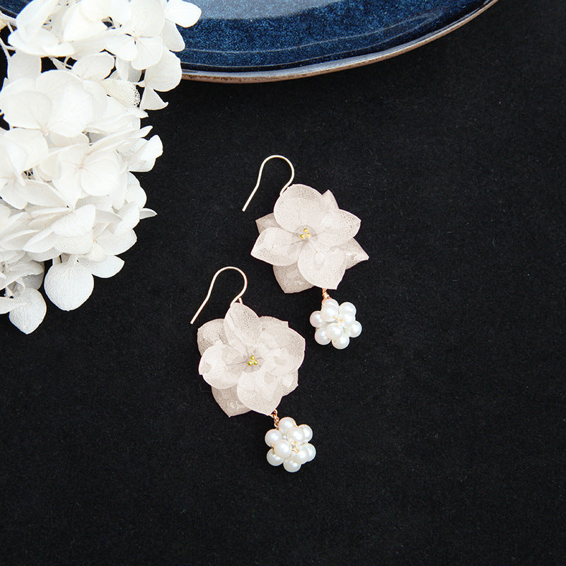 Advanced Design Sense Niche Mori Style Ear Clip Trendy Earrings