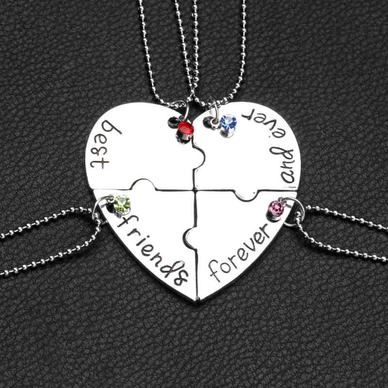 Stylish Glamorous Good Friend Love Lettering Necklace