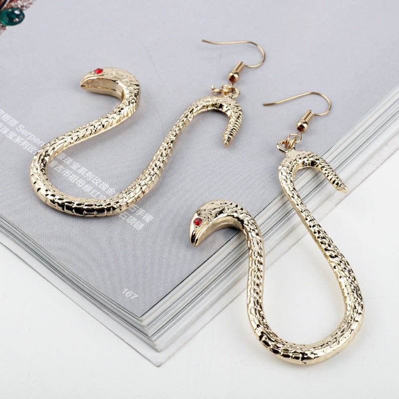 Piece King Of The Sea Seven Warlords Boa Hancock Snake Earrings