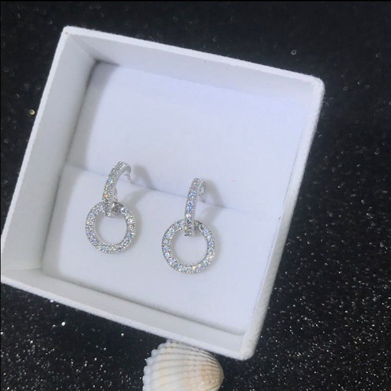 Women's Like That Temperamental Personalized For Exquisite Super Fairy Small Stud Earrings