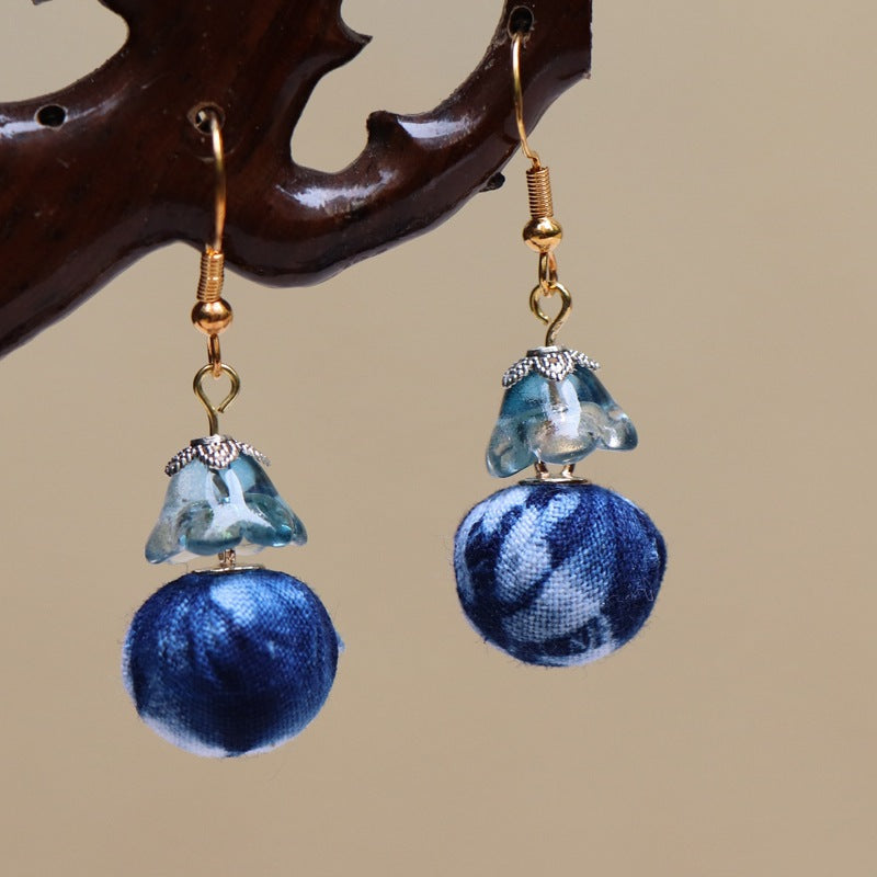 Style Chinese Traditional Cheongsam Vintage Senior Earrings