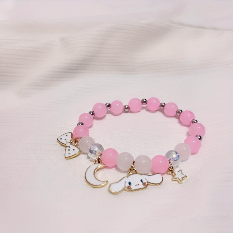 Cute Style Niche Fresh Couple Bead Necklace