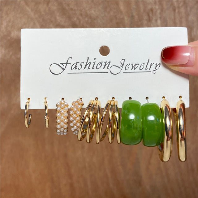 Women's Fashion Minimalism Temperament Wild Exaggerated Personalized Rings