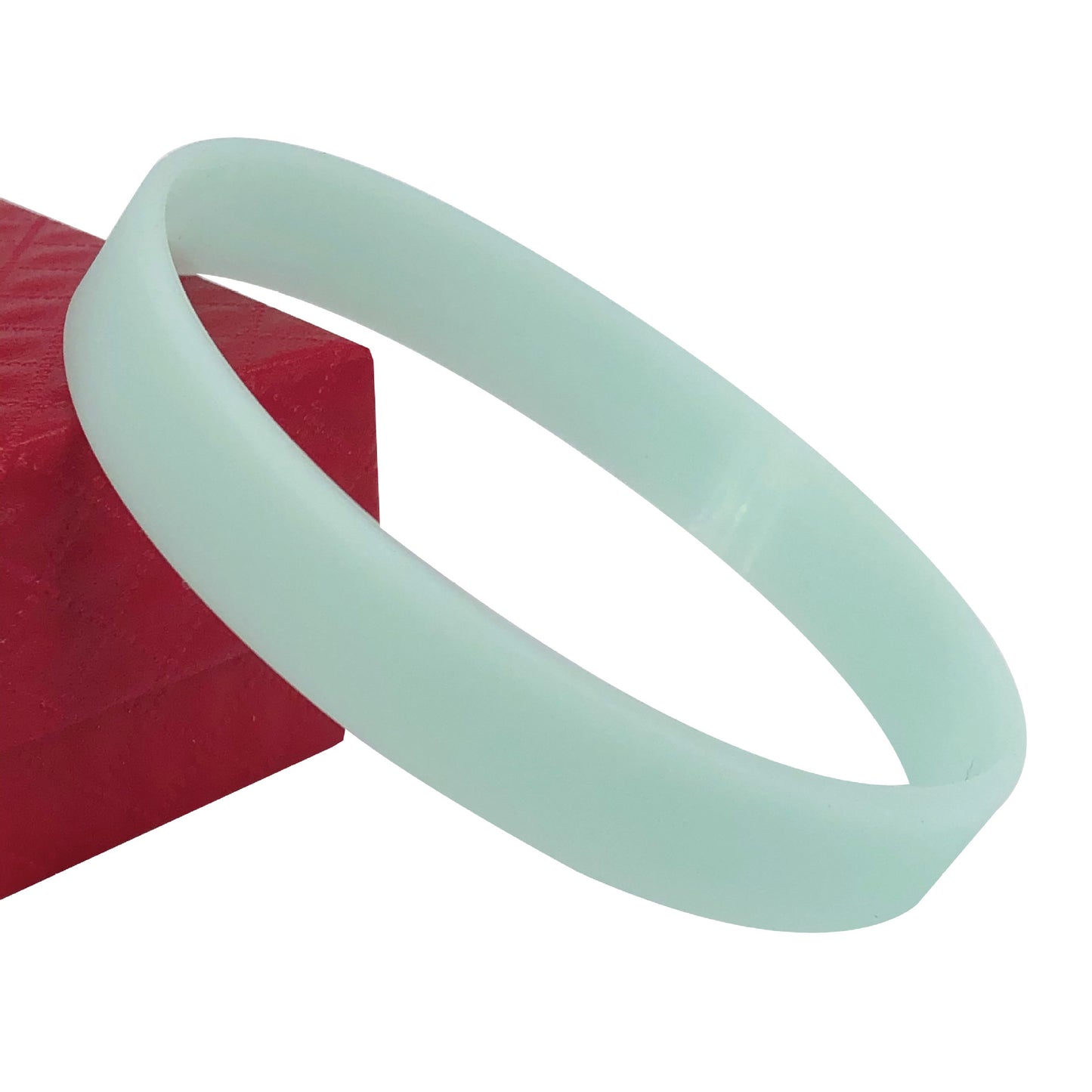 Children's Luminous Silicone Adult Fashion Sports Fluorescent Wristband Solid Bracelet