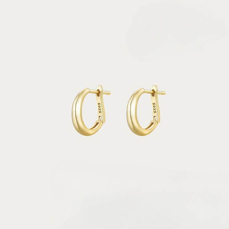 Luxury High-grade Twist Clip Geometric U-shaped Ear Buckle