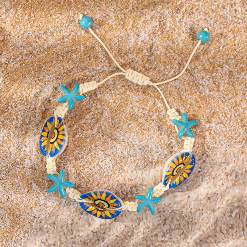 Holiday Ocean Style Cartoon Shell Design Starfish Necklaces