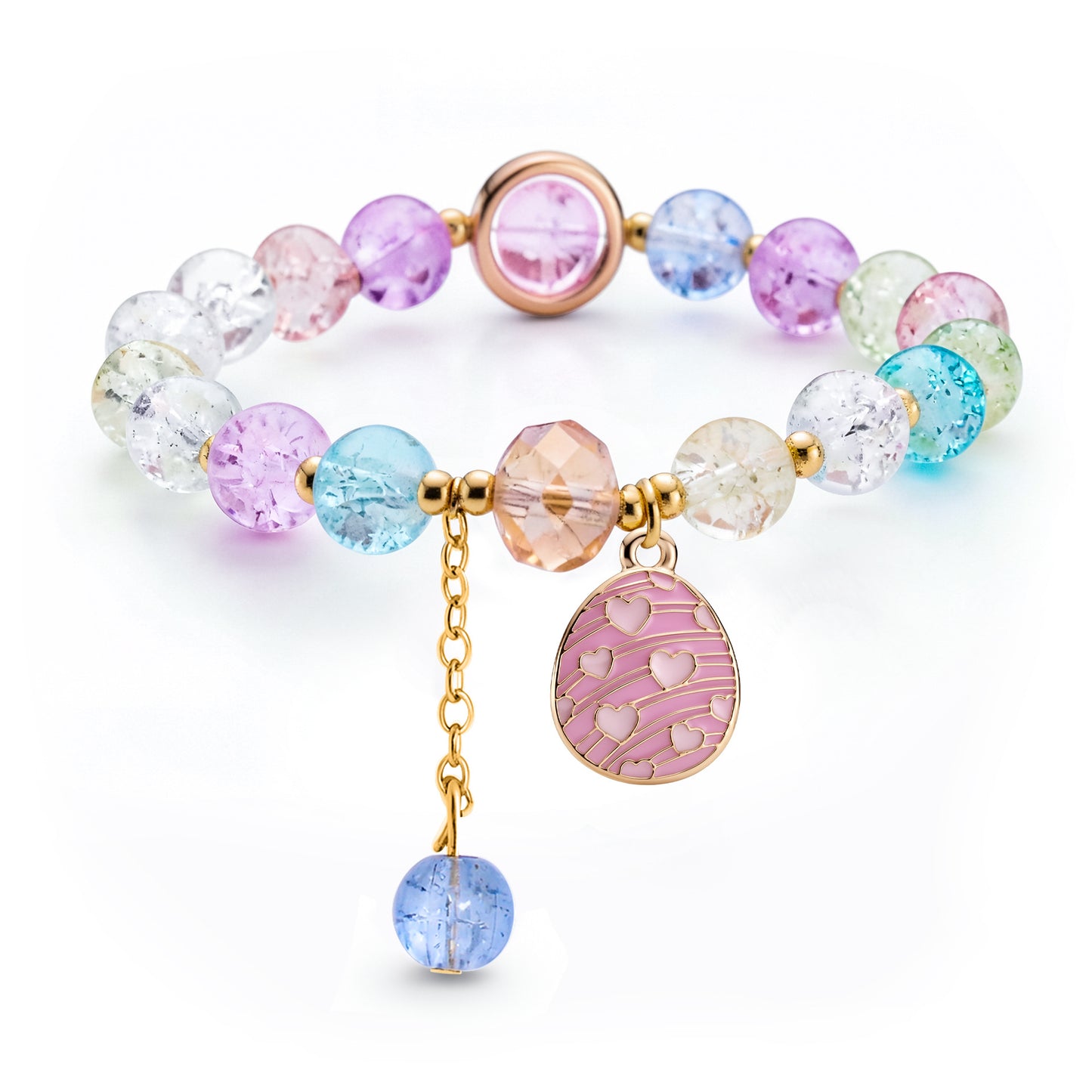 Children's Little Korean Style Sister Crystal String Bracelet
