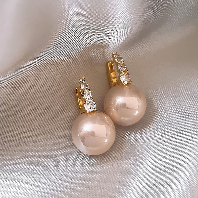 Women's Pearl Niche Unique Clip High-grade Light Ear Buckle