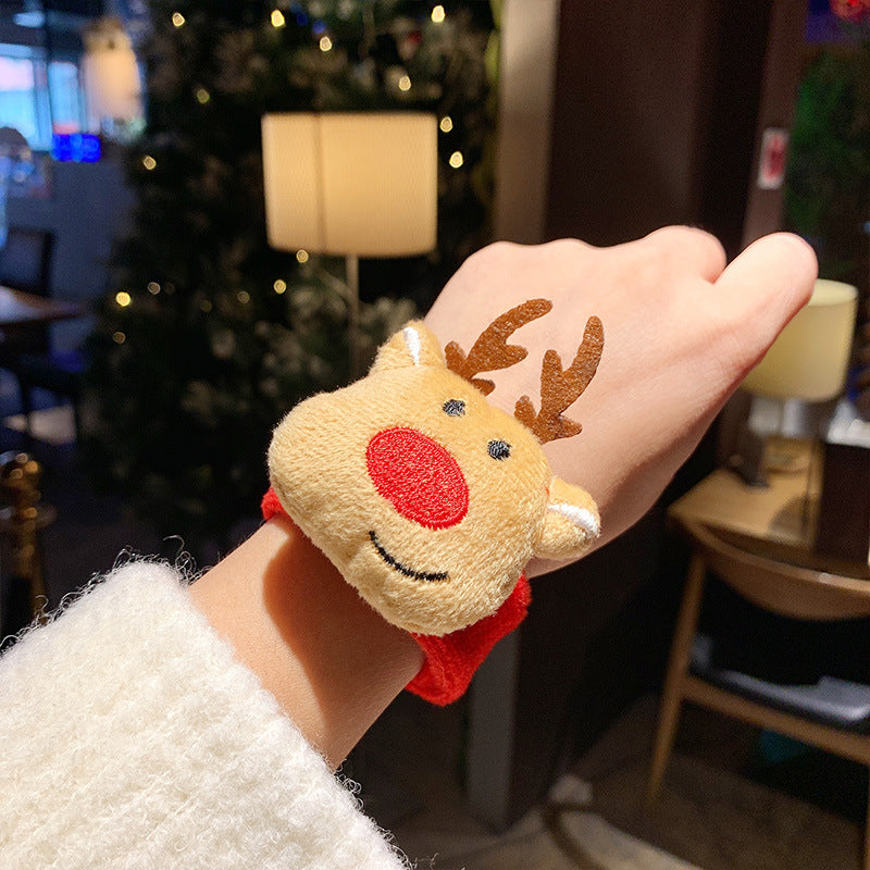 Christmas Plush Pop Cute Cartoon Doll Couple Small Gift Bracelet