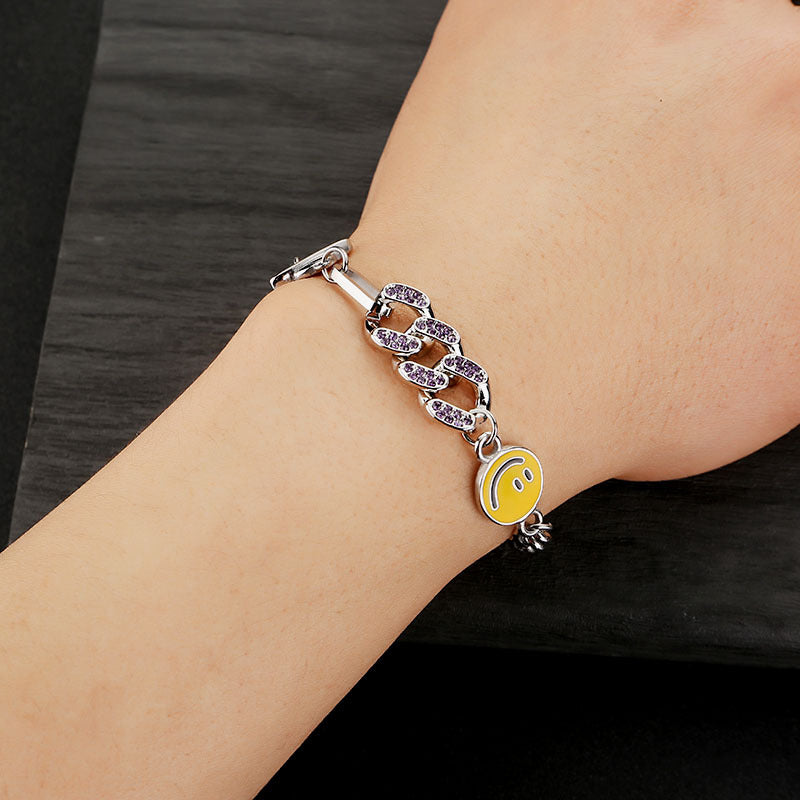 Men's & Women's Face High Sense Summer Niche Design Versatile Bracelet