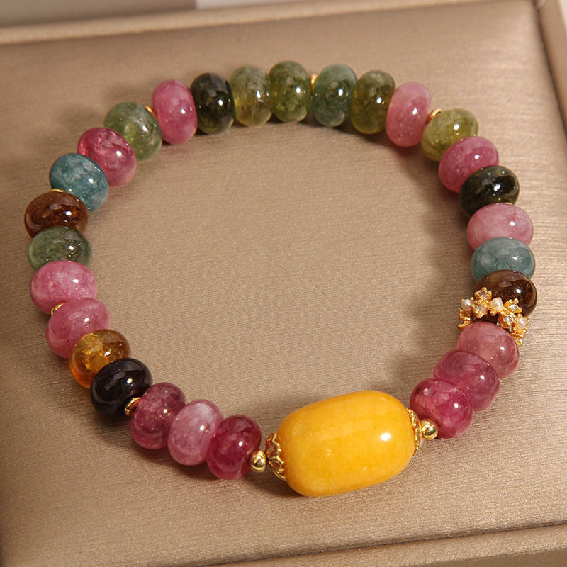 Women's Abacus Beads Jade Special Interest Light Bracelets