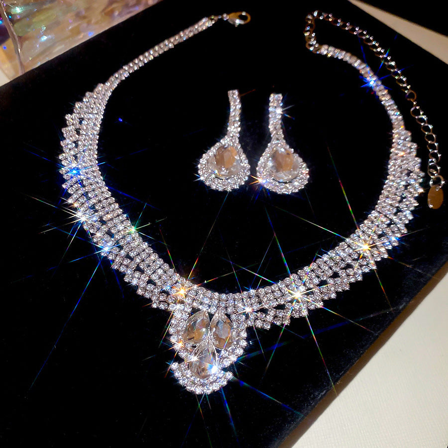 Elegant Drop Round Light Luxury Minority Necklaces
