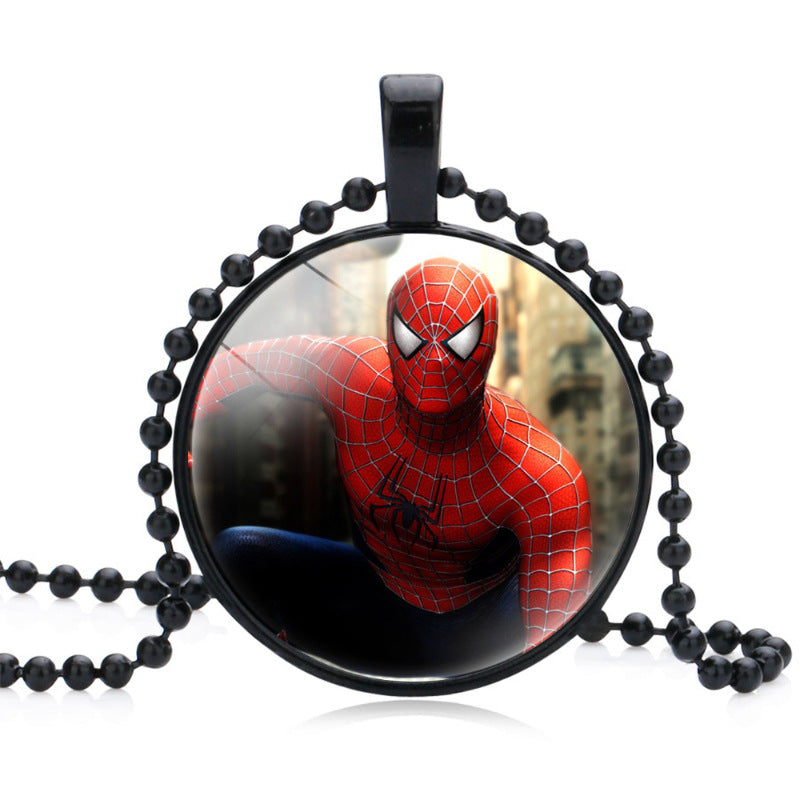 No Return Time Stone Black Rice Necklaces