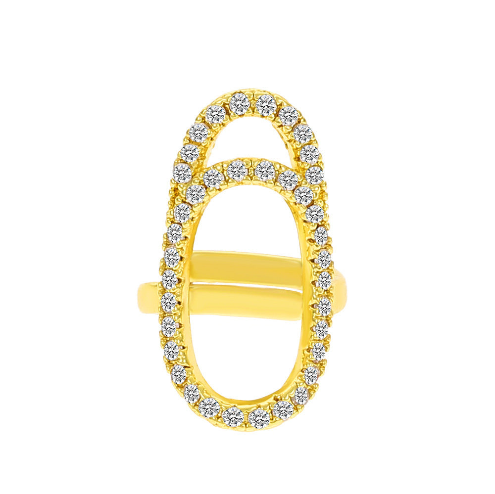 High-grade Female Niche Light Luxury Simplicity Butterfly Adjustable Ring