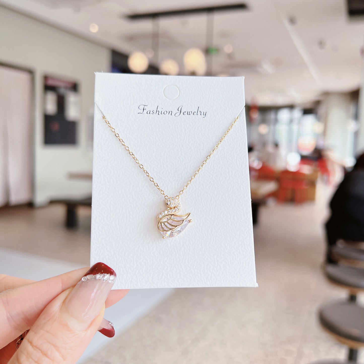 Women's Fashion Trendy Mori Style Titanium Steel Necklace