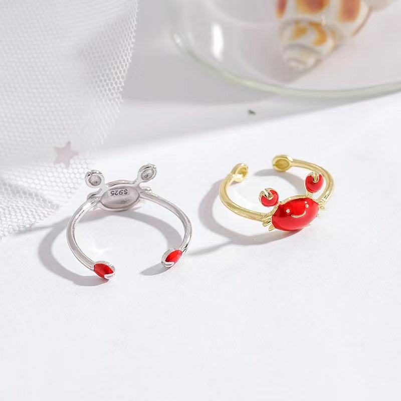 Female Cute Fashion Personalized Opening Design People With Rings