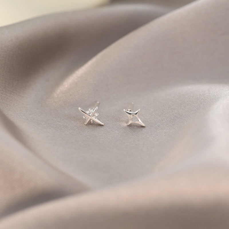 Women's Zircon Tassel Light Luxury High Sense Stud Earrings