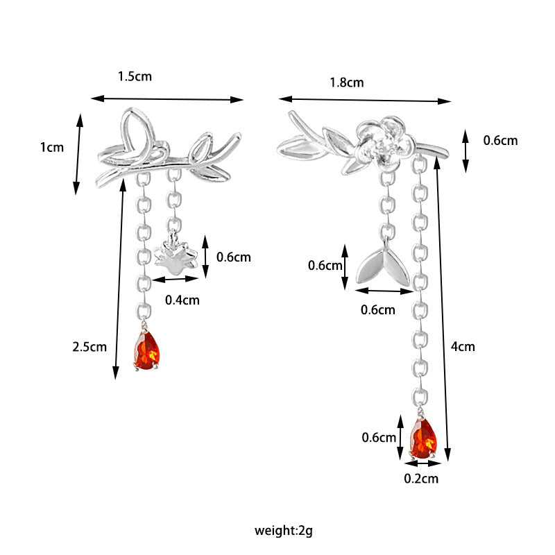 Gift Of Happiness Dead Flower City Xie Lian Couple Earrings