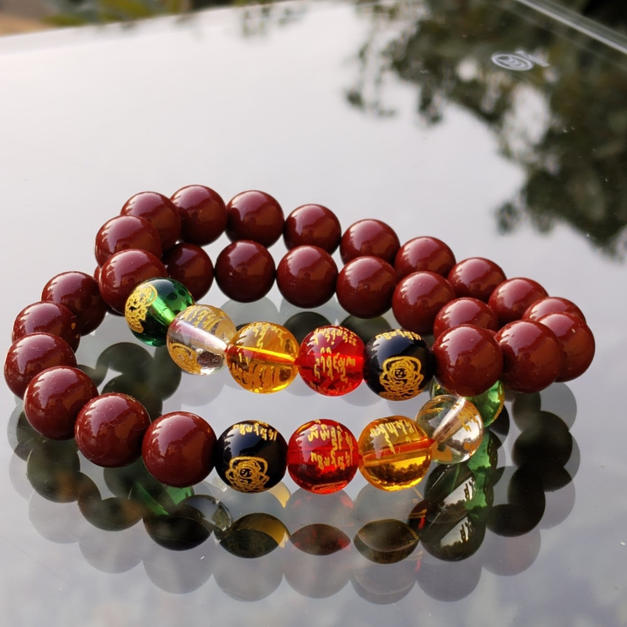 Stall Hand-woven Red Rope Bell Ethnic Bracelet