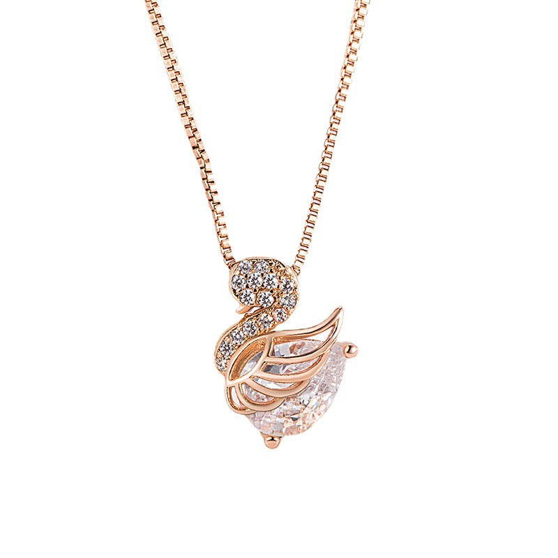 Women's Swan For Light Luxury Minority Design Necklaces